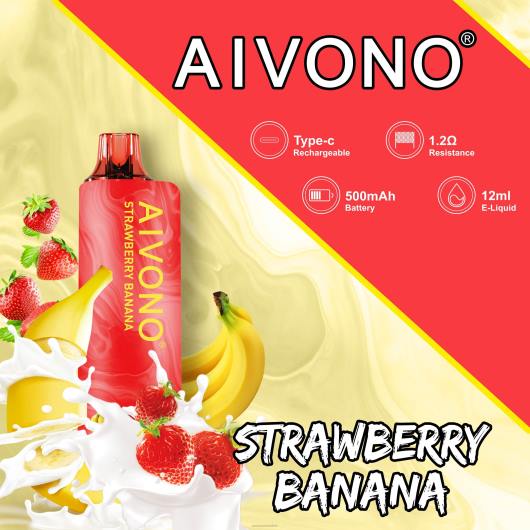 plátano fresa Aivono AIM GUN 7000 TRF4107 | Aivono Vaper